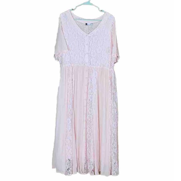 Together Dresses | Together Vintage Pink Lace Dress Size 12 | Color: Pink | Size: 12 | Meechy99's Closet